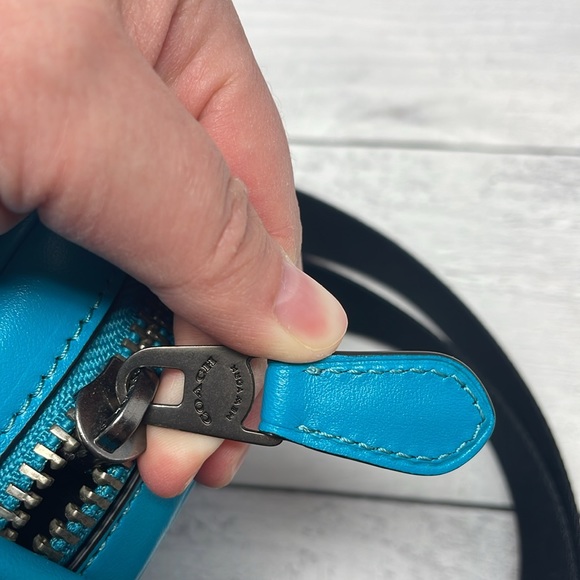 Coach Heritage Crossbody in Vivid Turquoise G4 - Picture 10 of 10